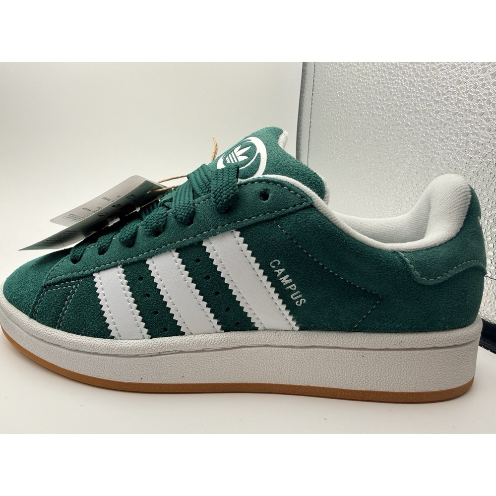 [IH7492] YOUTH ADIDAS CAMPUS 00S 'DARK GREEN WHITE' Size 5 US W/ Box - Picture 2 of 9